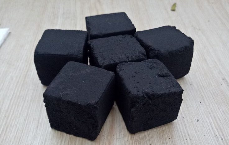 low pollution coconut charcoal fuel