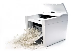 Peralatan Kantor Penghancur Dokumen Lengkap