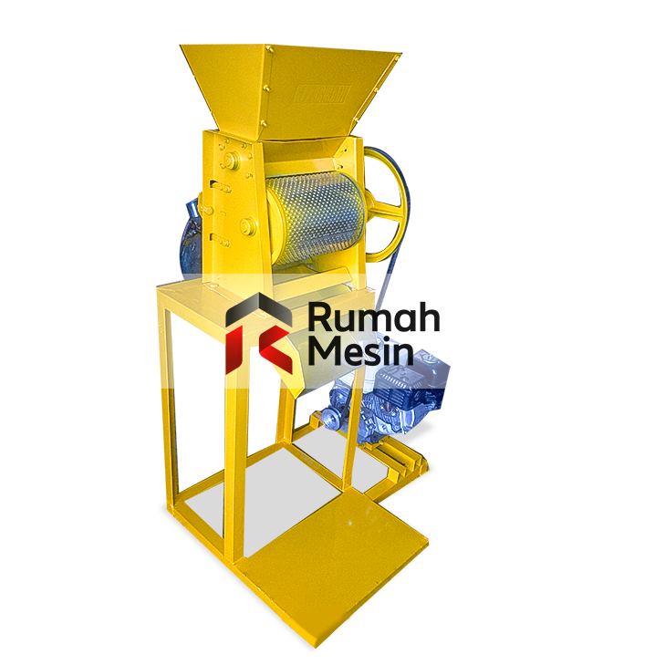 Proses Kerja Mesin Pemecah Kopi Modern Praktis